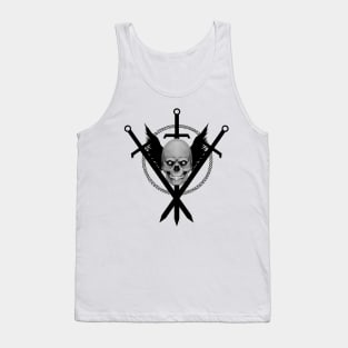 Skull and Swords Tank Top